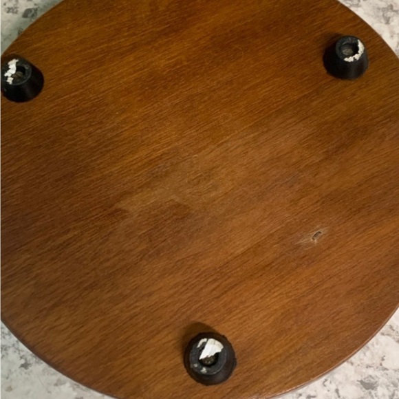 Vintage Goodwood Cheese tray. teak wood, glass done. Possibly spice of life. - Picture 4 of 4